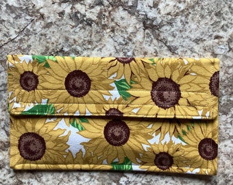 BEAUTIFUL SUNFLOWERS Coupon Holder / Organizer / Wallet