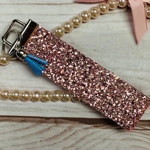 Sparkle Pink Glitter Schlüsselanhänger Armband Schlüsselanhänger, Mama Brieftasche Geldbörse Accessoire Geburtstagsgeschenk, Schlüsselanhänger, Schlüsselanhänger, * Ships in 24 Stunden