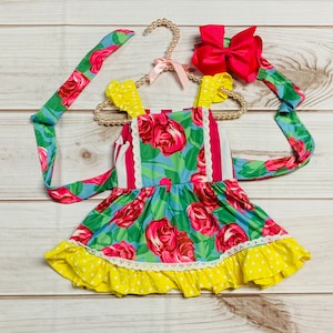 Yellow Polka Dot Dress - Etsy Yellow Polka Dot Dress - Etsy