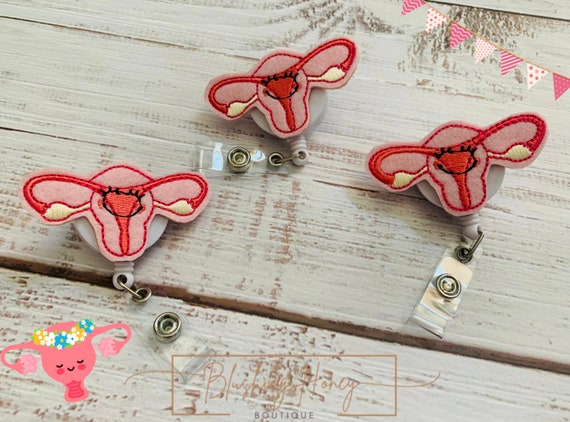 Clearance 50% off Embroidery Gynecology Uterus Badge Reel Clip, Nurse,  Doctor, Christmas Gift, Badge ID, Lady Parts ships in 24 Hours -  Canada
