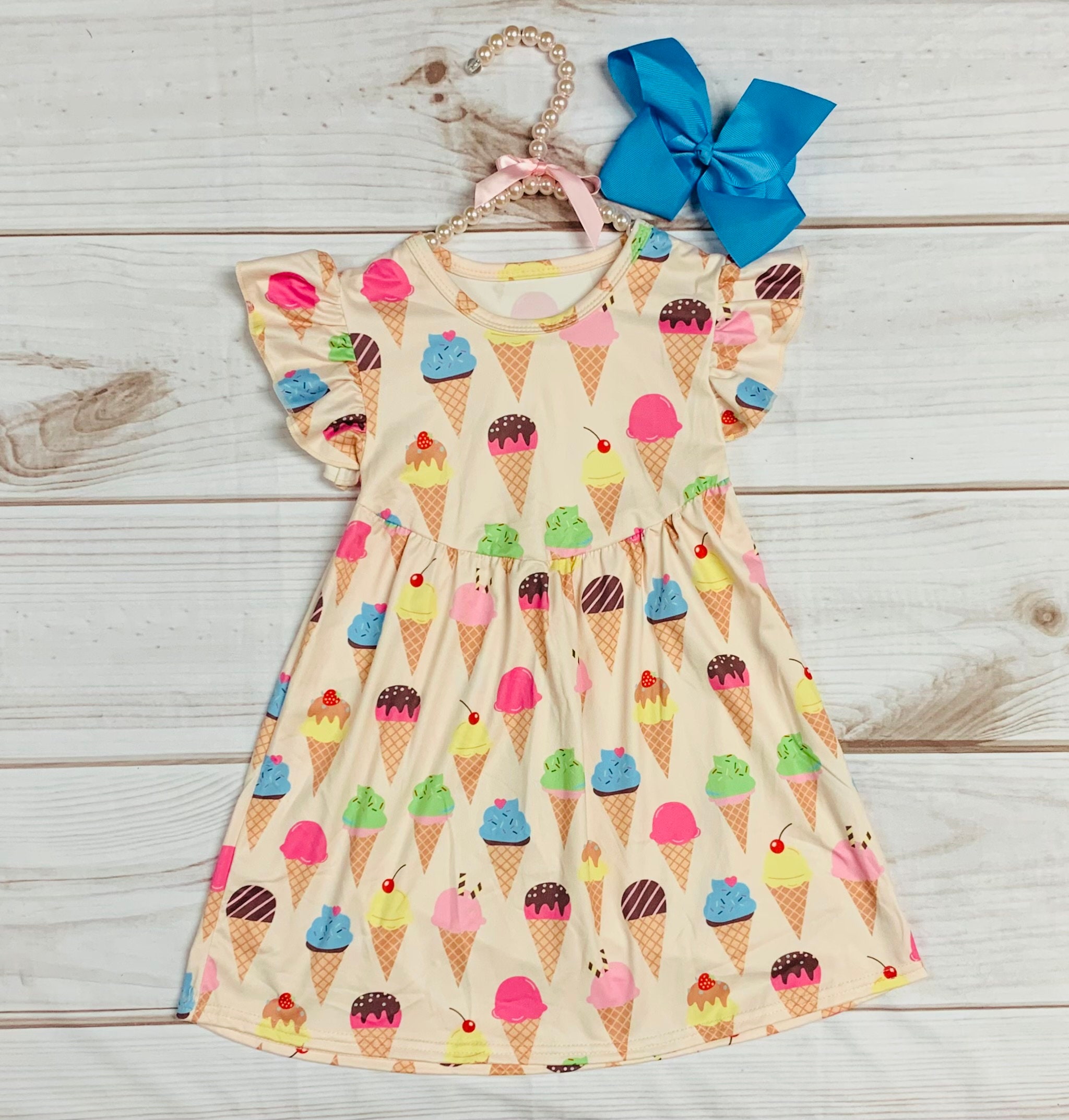 8+ Cream Silk Dress