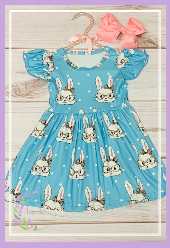 silk easter dress Easter Bunny Dress, Soft fabric. Milk Silk Dress