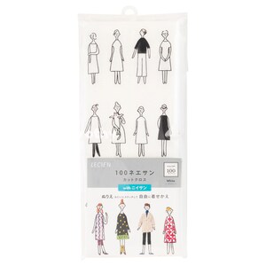 May include: White fabric with black line drawings of stylized figures in various outfits. The package includes text in Japanese and English, with the brand name "LECIEN" visible.
