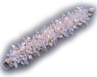 Snowflakes Bracelet tutorial