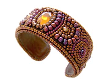 Topaz Bracelet Cuff tutorial