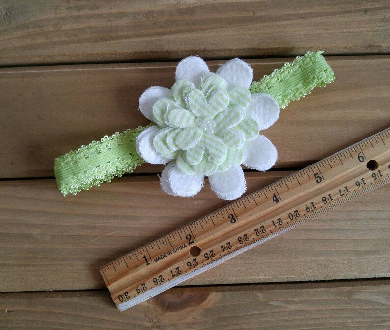 Baby Headband Baby Headbands Mint Green Headband Green Etsy