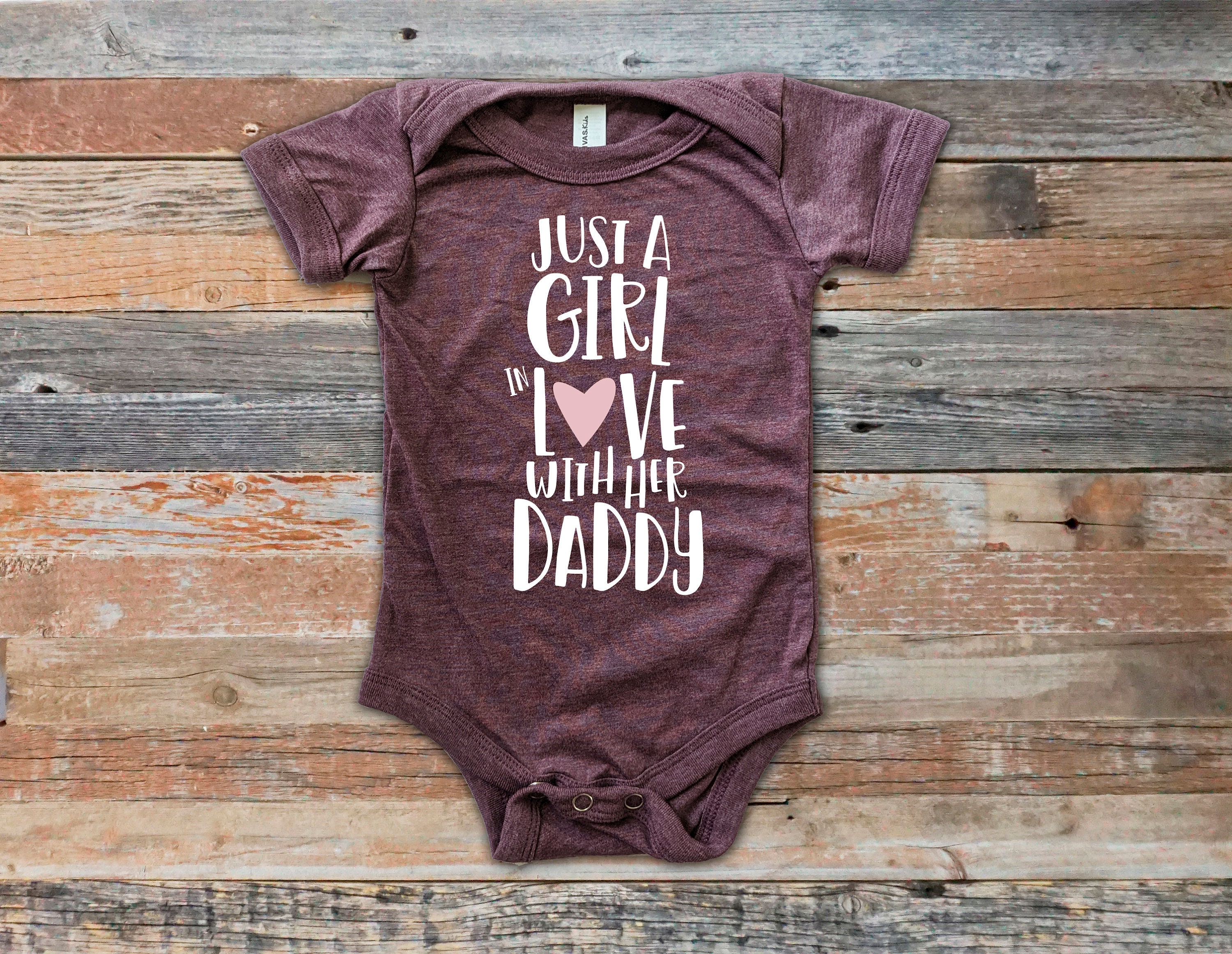 Daddy S Girl Onesie Just A Girl In Love With Her Daddy Etsy Daddy S Girl Onesie Just A Girl In Love With Her Daddy Etsy