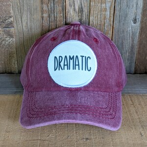 Funny Kids Trucker Hat: &quot;Dramatic&quot; Patch - Gift for Child