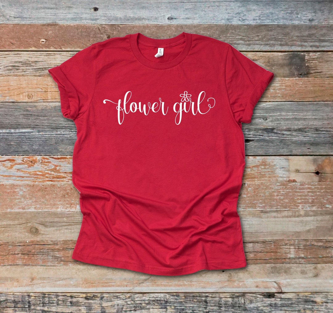 Flower Girl Tshirt Gift for Flower Girl Petal Patrol Flower Etsy