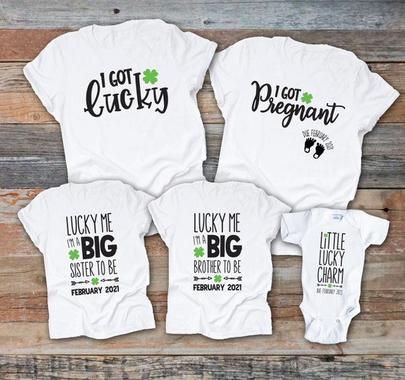 Big Brother St Patricks Day Pregnancy Announcement Shirt Big Brother St Patricks Day Pregnancy Announcement Shirt