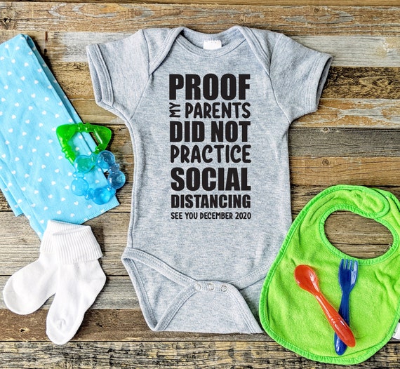 social distancing baby grow