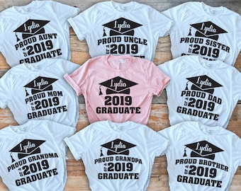 Super Proud Oma Of A 2019 Graduate Graduation T-Shirt Super Proud Oma Of A 2019 Graduate Graduation T-Shirt