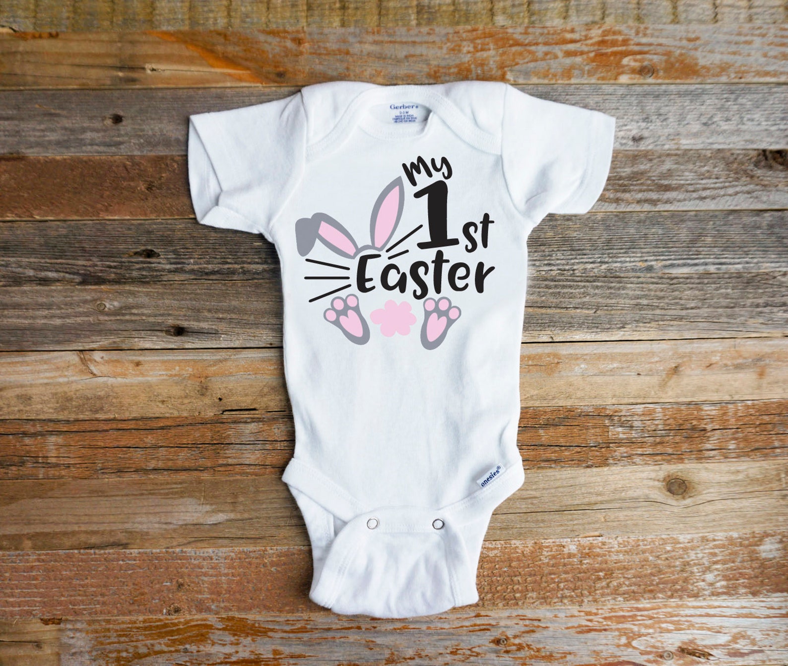 My 1st Easter onesie First Easter Babys first Easter Our Etsy