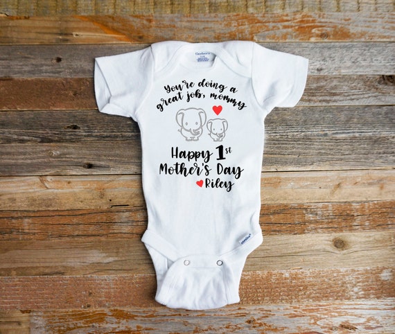 You're Doing Great Job, Mommy Happy 1st Mother's Day Shirt You're Doing Great Job, Mommy Happy 1st Mother's Day Shirt