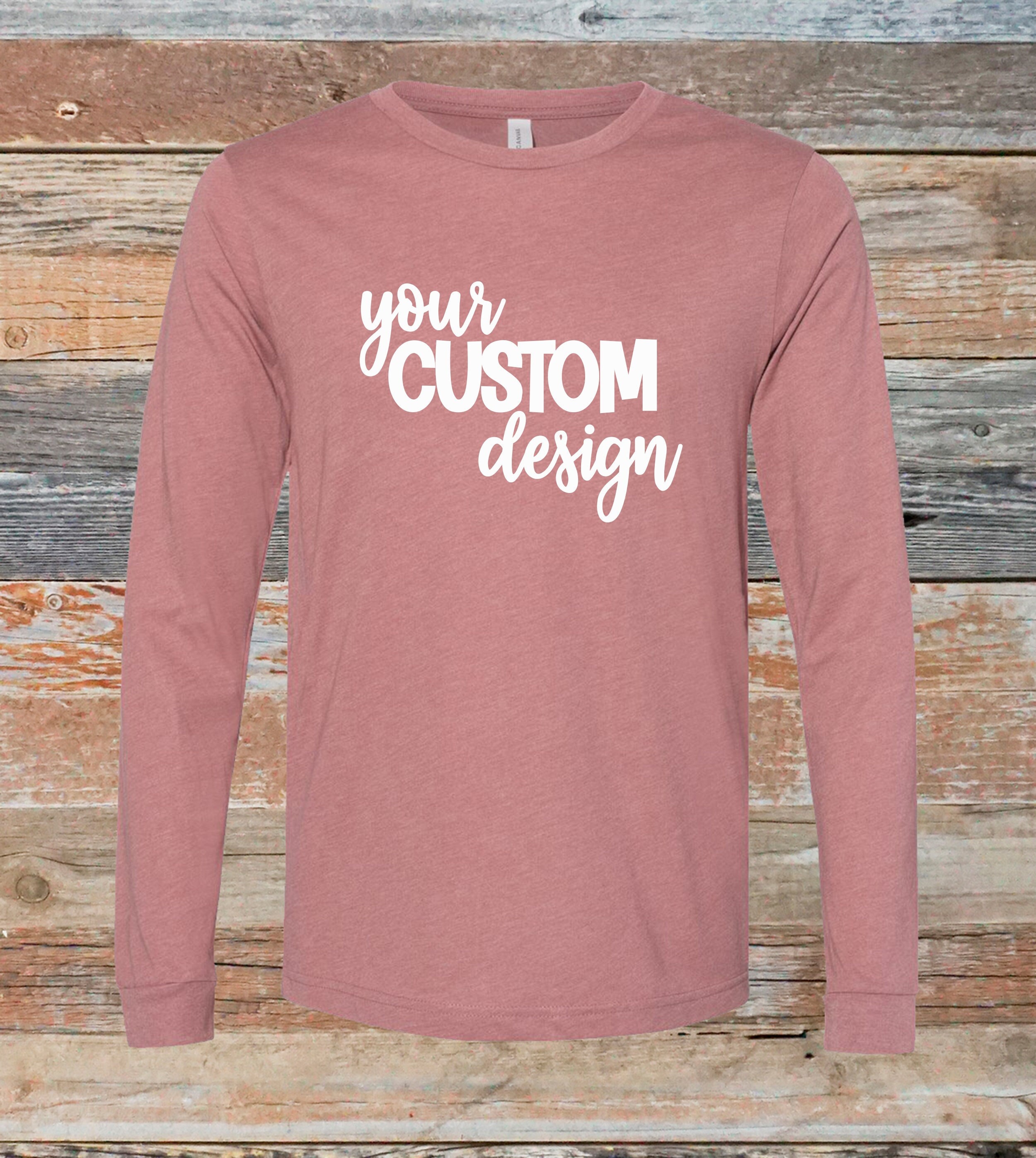 Custom Long Sleeve Shirt Personalized 