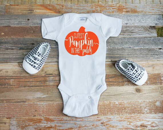 cutest pumpkin in the patch onesie
