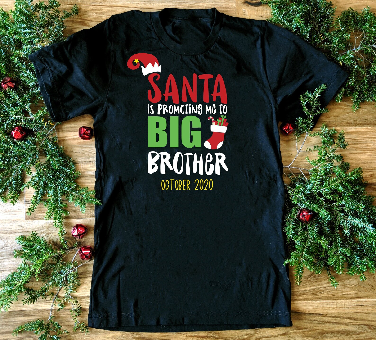 Christmas Big Brother Shirt Big Brother Announcement Shirt Etsy