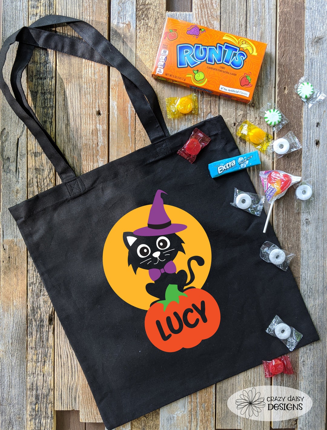 Halloween Bags for Kids Halloween Candy Bags Trick or Treat Etsy