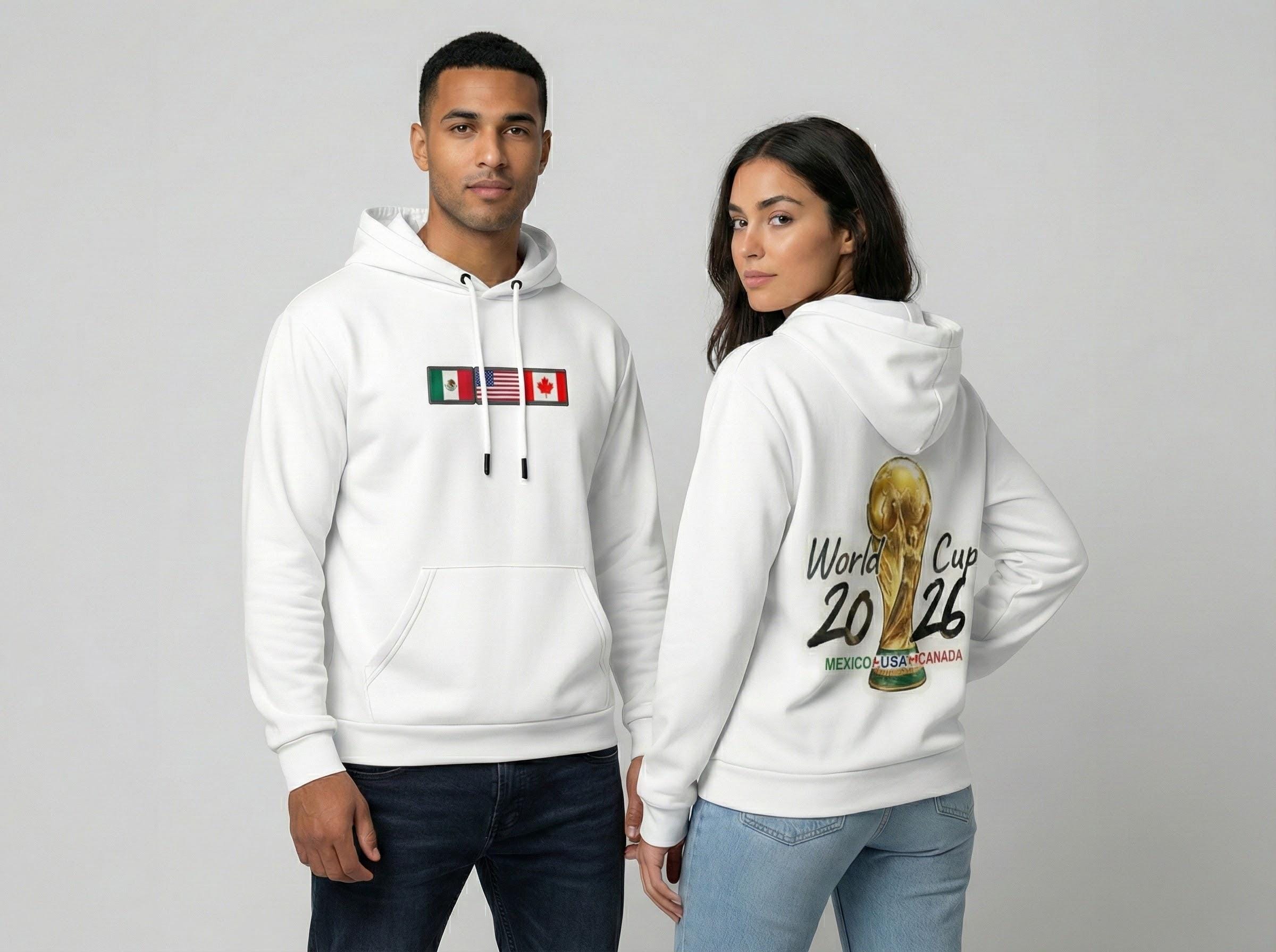 Flagge Mexiko Friedenszeichen Text MEXIKO' Unisex Hoodie