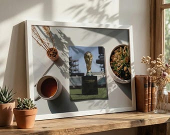 World Cup Trophy Print – Soccer Championship Wall Art