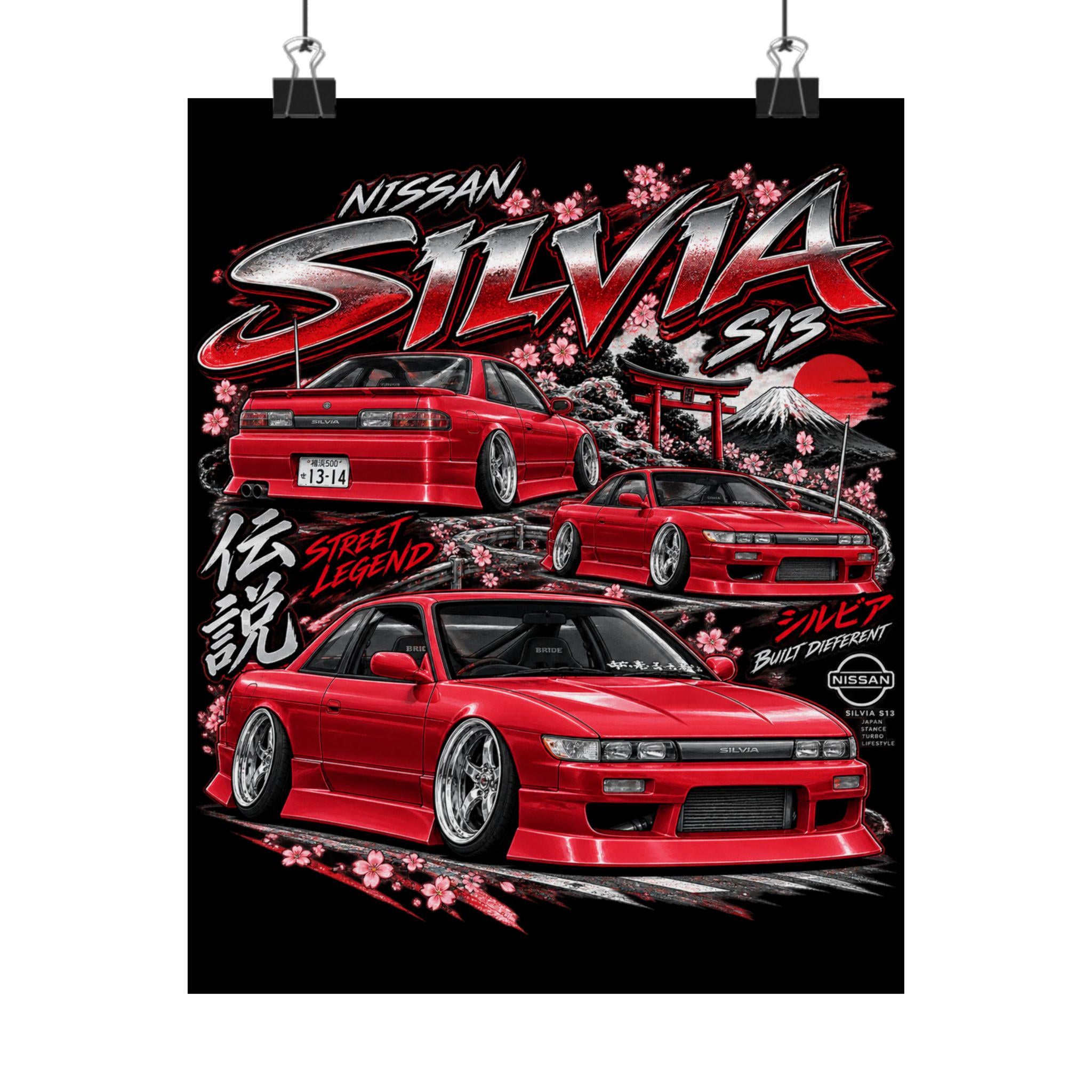 Nissan Silvia S13 Poster - Etsy