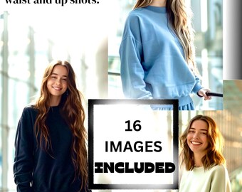Model Image Pack AI Youth Pack 2 piece Jumpsuit Sweatsuit