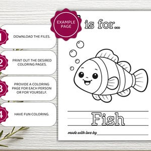ABC Coloring Book Baby Shower Game, ABC Book Baby Shower Activity, ABC Baby Shower Coloring Book, Baby Shower Game Bundle, Baby Activities