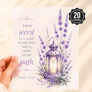 Vellum Bible Inserts, Bible Verse Tip Ins, Scripture Cards, Bible Journaling Inserts, Christian Gifts for Women, Bible Study Accessories