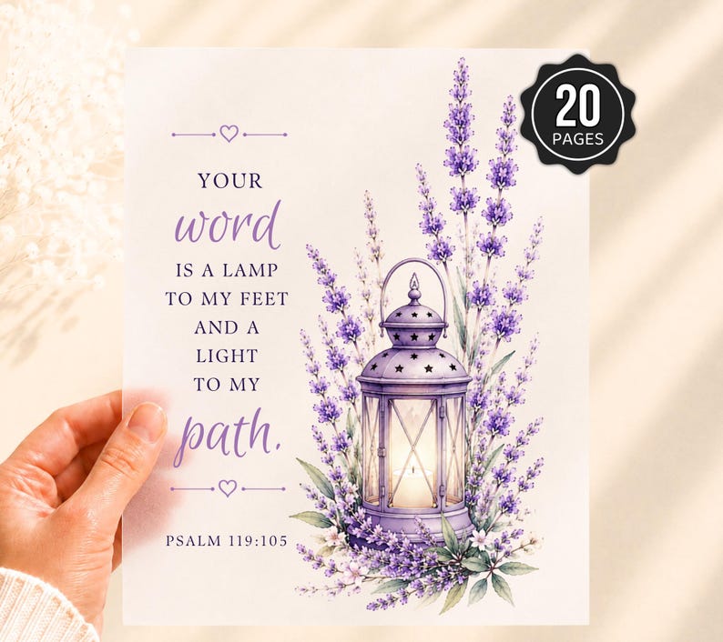 Vellum Bible Inserts, Bible Verse Tip Ins, Scripture Cards, Bible Journaling Inserts, Christian Gifts for Women, Bible Study Accessories
