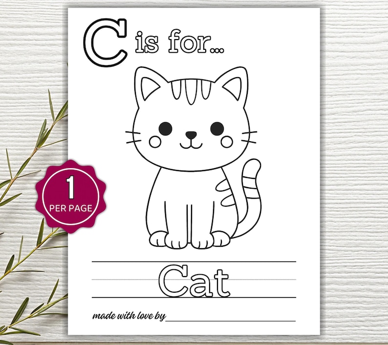 ABC Coloring Book Baby Shower Game, ABC Book Baby Shower Activity, ABC Baby Shower Coloring Book, Baby Shower Game Bundle, Baby Activities