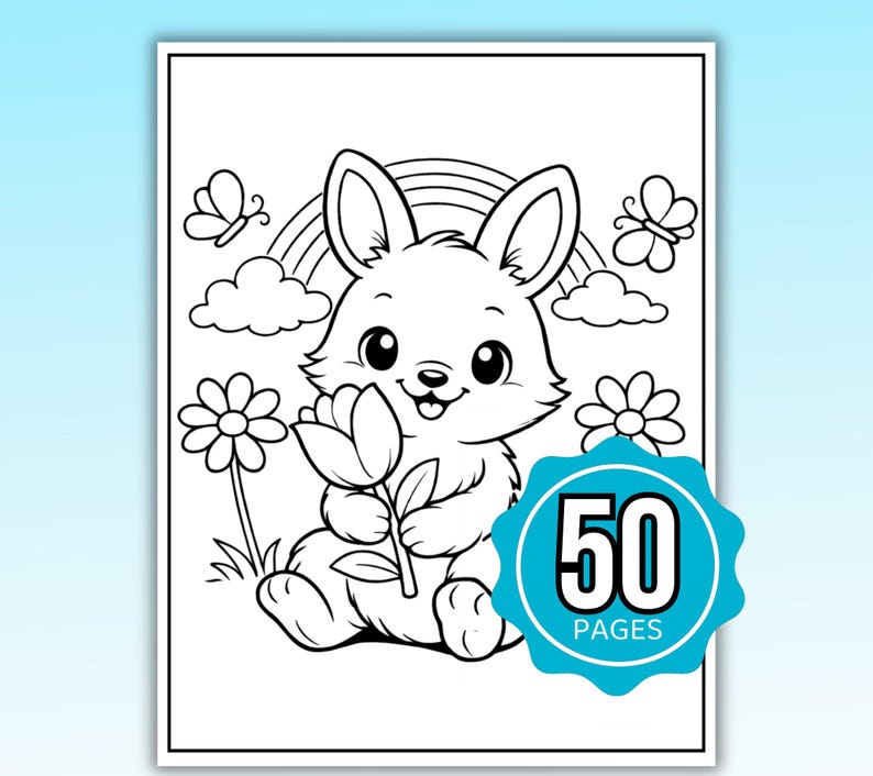 Spring Coloring Pages, Spring Coloring Book, Spring Coloring Sheets, Spring Coloring, Easter Coloring, Kids Spring Coloring, Easter Coloring