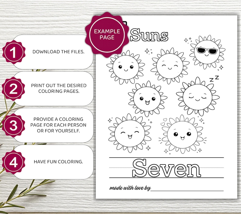 123 Coloring Book Baby Shower Game, 123 Book Baby Shower Activity, 123 Baby Shower Coloring Book, Baby Shower Game Bundle, Baby Activities
