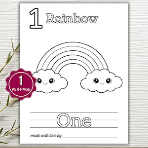 123 Coloring Book Baby Shower Game, 123 Book Baby Shower Activity, 123 Baby Shower Coloring Book, Baby Shower Game Bundle, Baby Activities