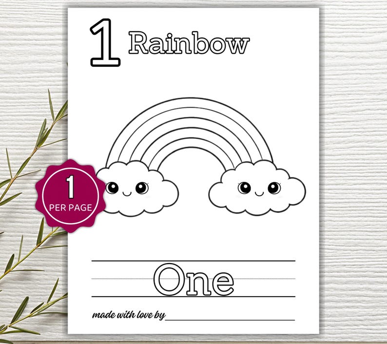 123 Coloring Book Baby Shower Game, 123 Book Baby Shower Activity, 123 Baby Shower Coloring Book, Baby Shower Game Bundle, Baby Activities