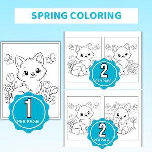 Spring Coloring Pages, Spring Coloring Book, Spring Coloring Sheets, Spring Coloring, Easter Coloring, Kids Spring Coloring, Easter Coloring