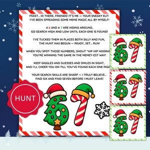 6 7 Elf Rekvisita Spel, Utskrivbart 6 7 Hunt, Six Seven Viralt Meme 6 7 Hunt, 6 7 Elf Rekvisita Spel, Viral 6/7 Trend, 6 7 Scavenger Hunt