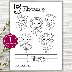 123 Coloring Book Baby Shower Game, 123 Book Baby Shower Activity, 123 Baby Shower Coloring Book, Baby Shower Game Bundle, Baby Activities