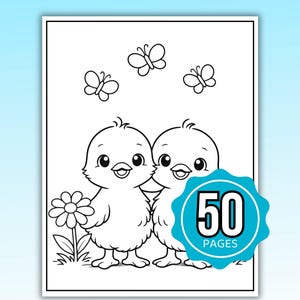 Spring Coloring Pages, Spring Coloring Book, Spring Coloring Sheets, Spring Coloring, Easter Coloring, Kids Spring Coloring, Easter Coloring
