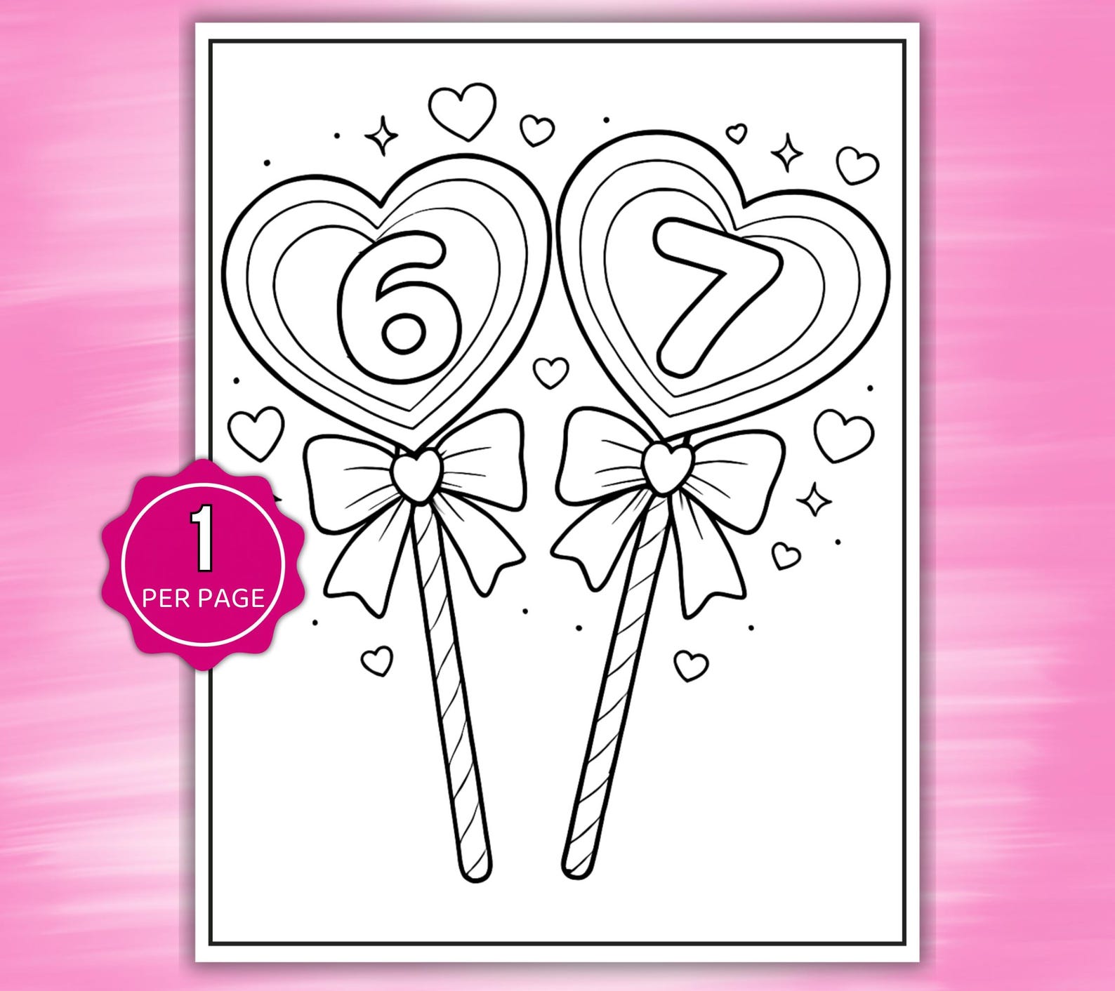 6 7 Valentines Coloring Pages, Printable Valentines Coloring Pages, Six
