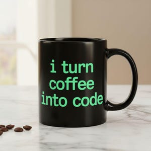 Funny Programmer Gift for Coder Birthday, Software Developer Present, Tech Worker T-Shirt, Web Dev Mug, Computer Science Grad Gift Idea