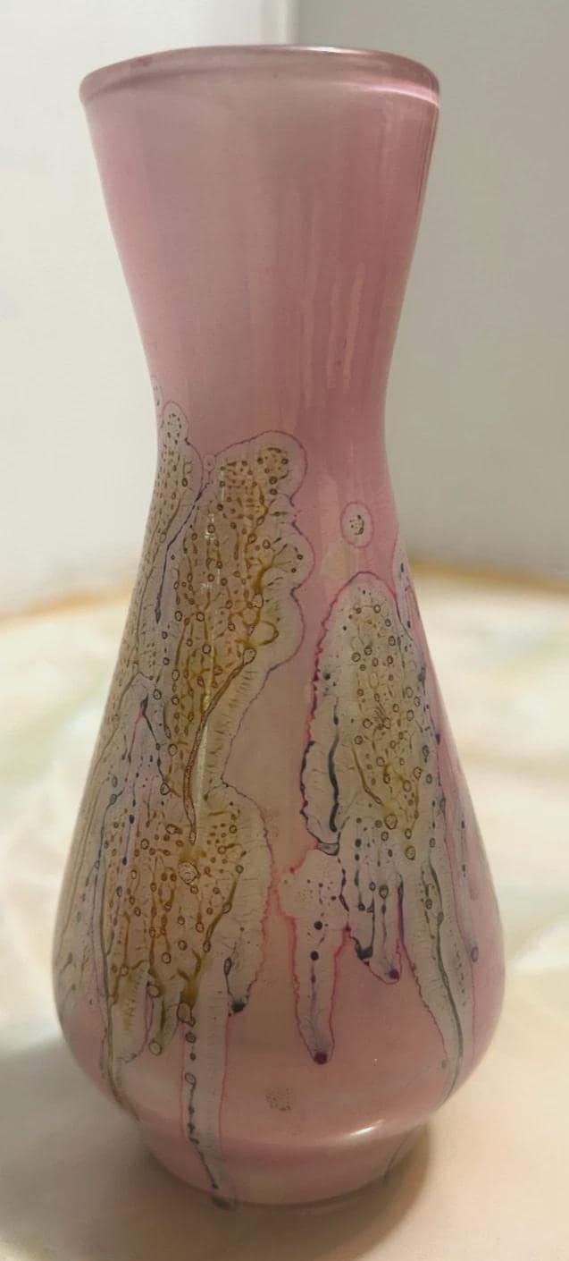 Simron Vase Set of 2 Vintage Simron Jerusalem Art Glass Vases - Etsy