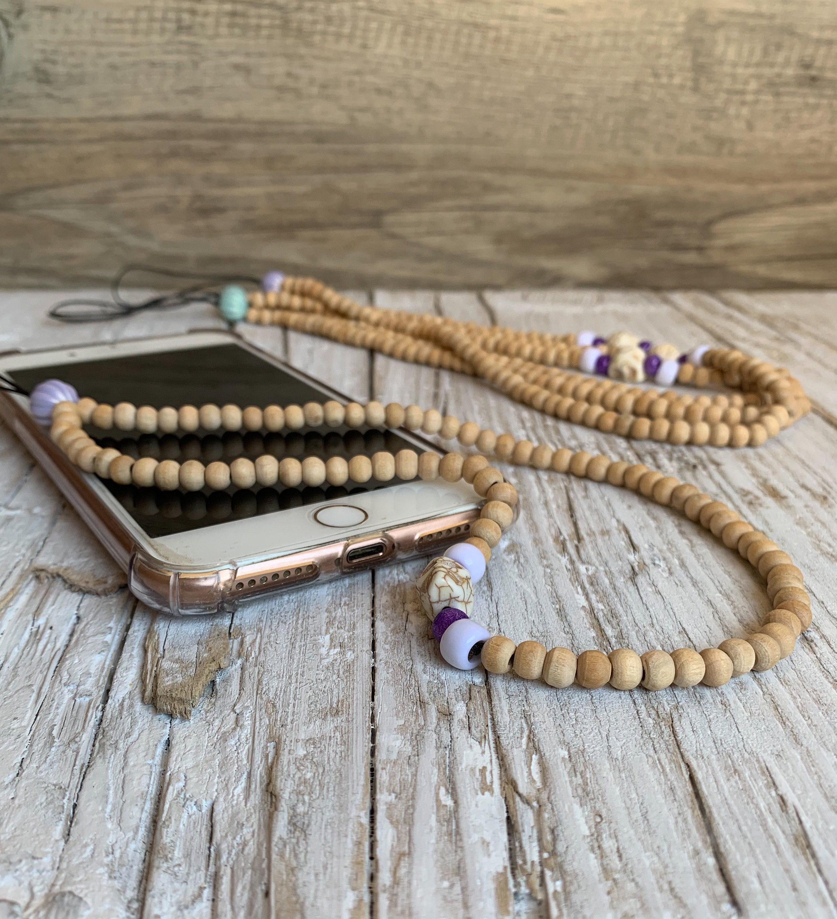 Beaded Phone Strap Phone Charm Phone Wrist Strap Etsy