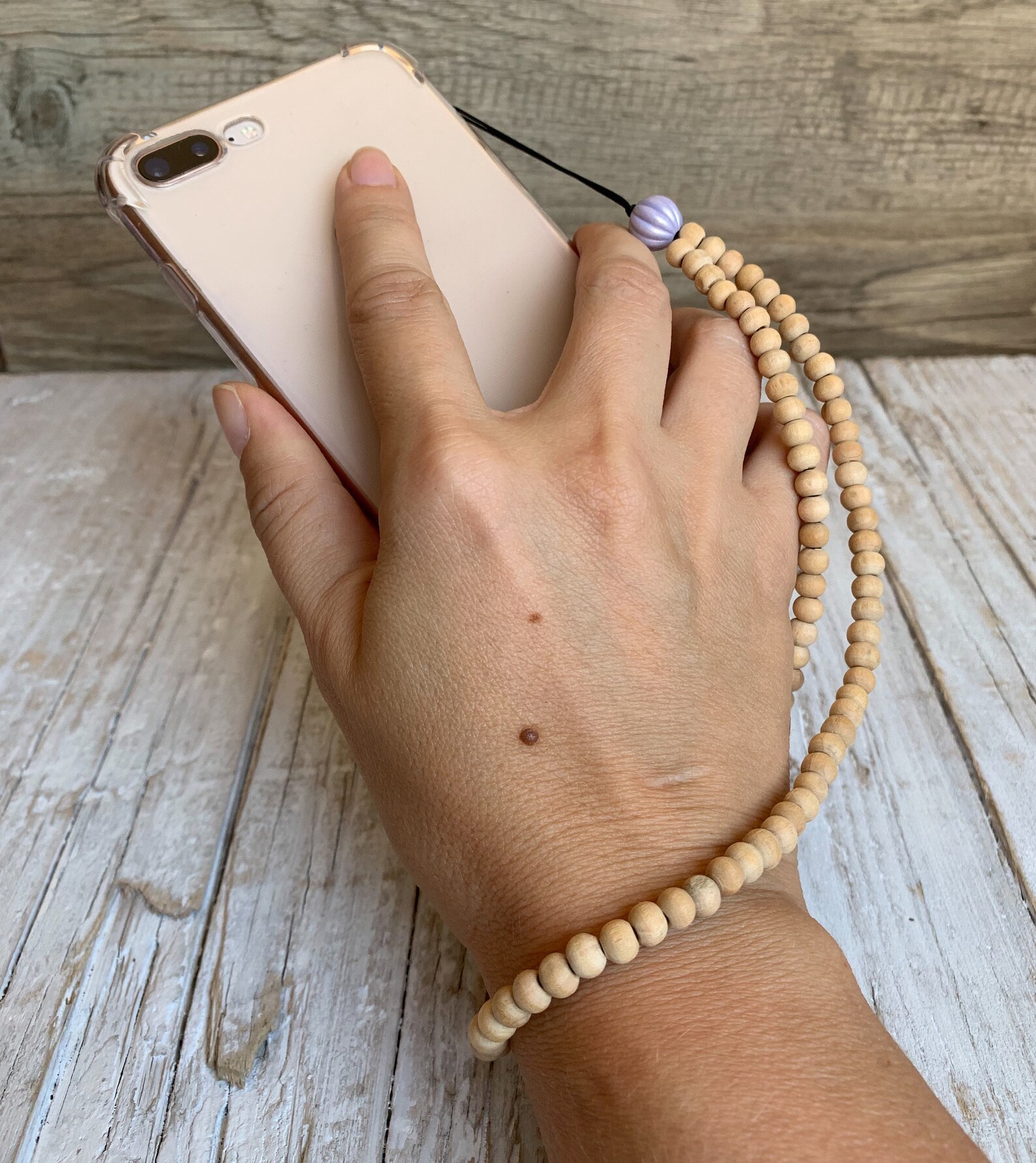 Beaded Phone Strap Phone Charm Phone Wrist Strap Etsy