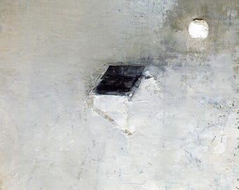 Foundling on the Moon's Doorstep - Original Oil Painting