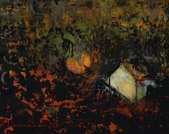 Persephone Moon - Original Oil Painting