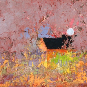 A Window Lit - Oil Painting