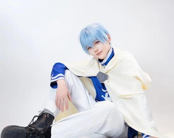 Himmel cosplay, Himmel full set, hero outfit, blue cape cosplay, anime warrior outfit