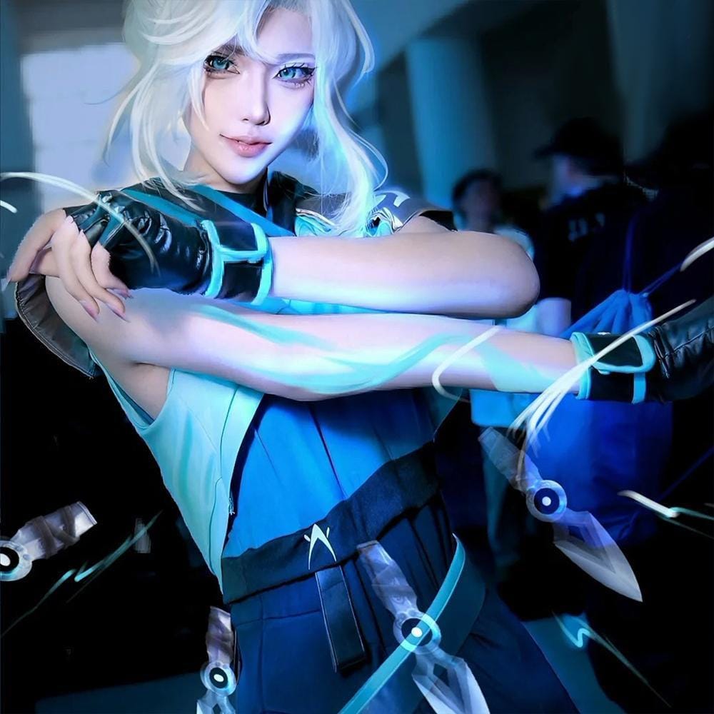 【奈喵】Valorant Jett 【コスプレ衣装/ウィッグ】 Amazon.co.jp: VALORANT ヴァロラントジェット (Jett) コスプレ