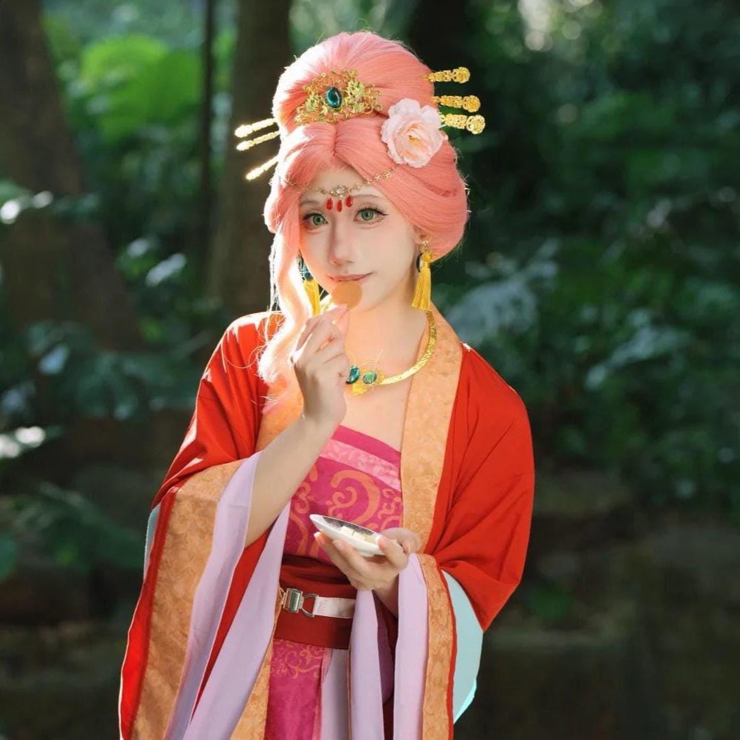 Consort Gyokuyou Cosplay, Gyokuyou Full Set, Palace Gown, Noble Lady Dress, Ancient Style Outfit, Full Set - Etsy