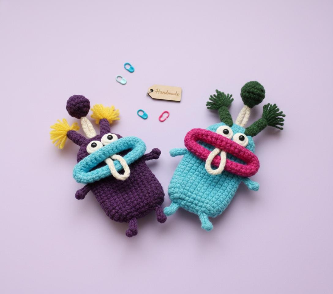 Crochet key cover - Etsy 日本